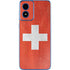 Switzerland Flag Distressed Moto G Play 4G (2024) Skin